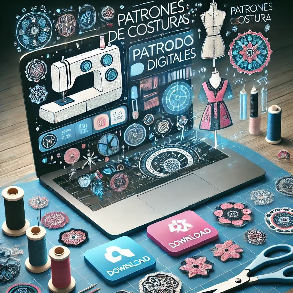 Vender Patrones de Costura y Bordado Digitales en Tiendanube