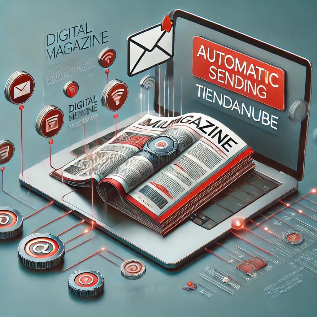 Envío automatizado de revistas electrónicas en Tiendanube