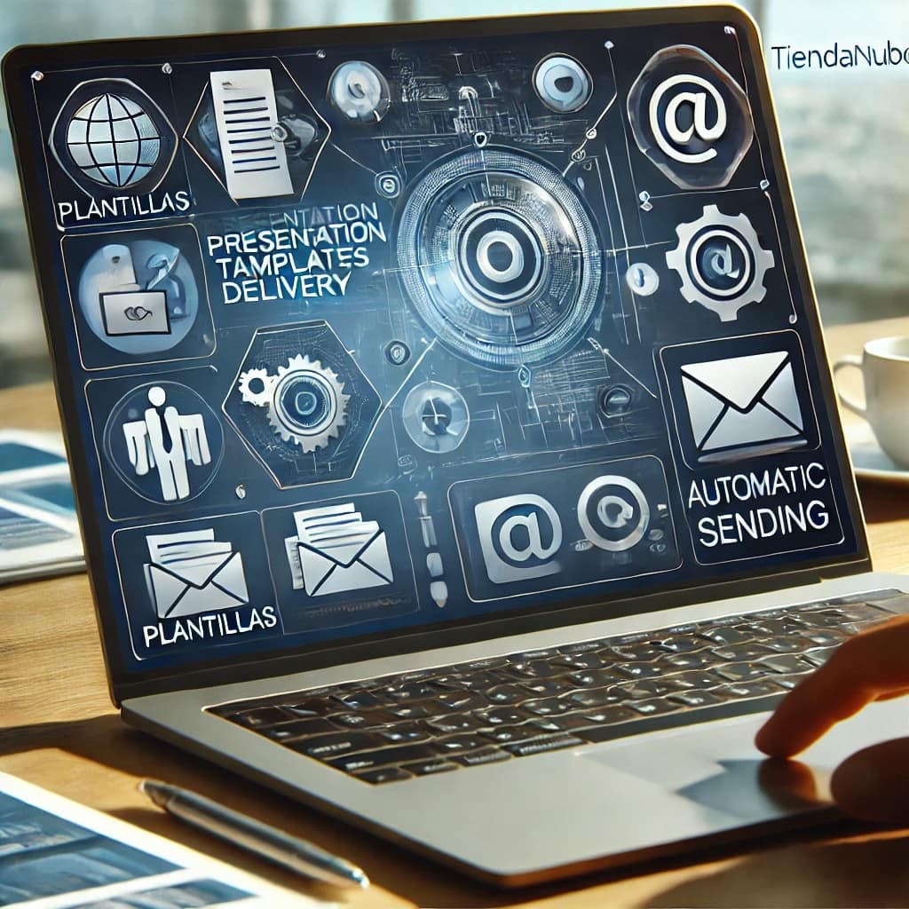 Envío automatizado de plantillas de presentaciones en Tiendanube